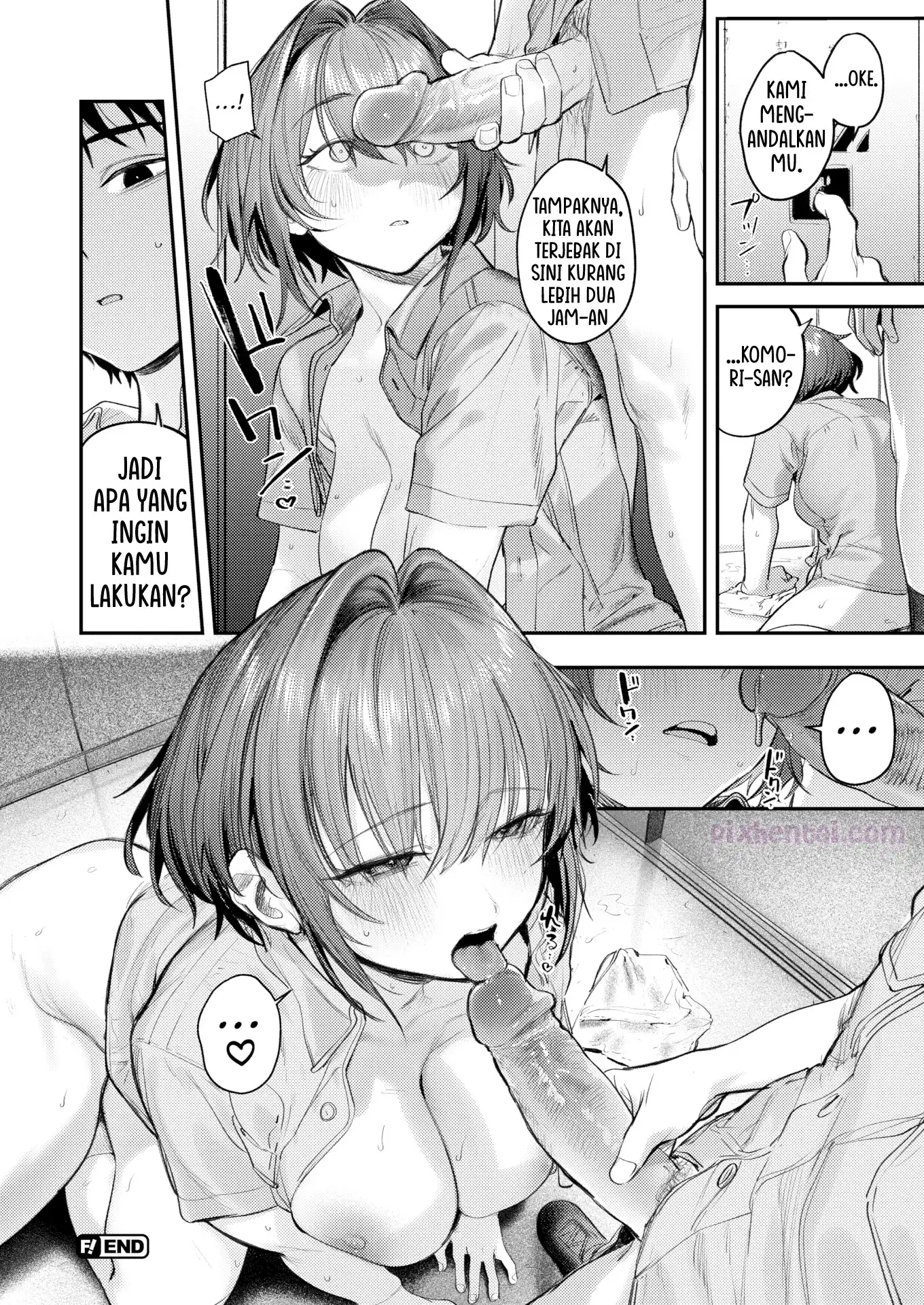 Komik hentai xxx manga sex bokep Seishi shita Hako no Naka de 26